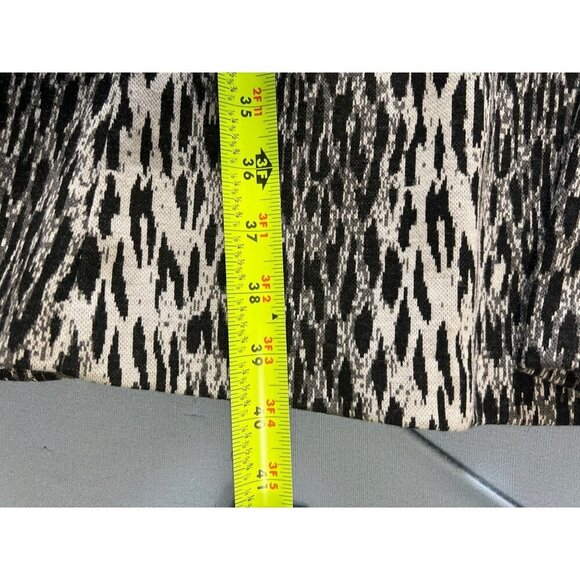 Lane Bryant Dress 16 Sleeveless Black White Animal Print Vacation Resort Cruise - Picture 5 of 10
